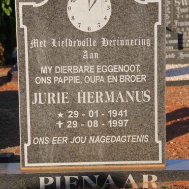 PIENAAR Jurie Hermanus 1941-1997