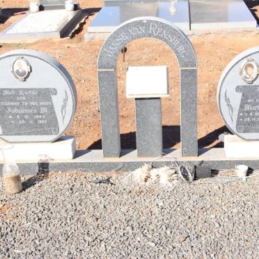 RENSBURG Johannes M., Janse van 1948-1987 :: Janse van RENSBURG Ferdy 1976-1987 :: Janse van RENSBURG Martin 1980-1987