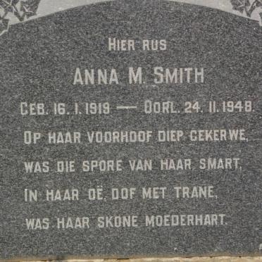 SMITH Anna M. 1919-1948