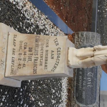 TOIT Cornelius Francois, du 1903-1990 :: DU TOIT Cornelius Francois 1941-1942