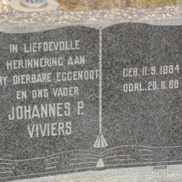 VIVIERS Johannes P. 1884-1968