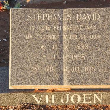 VILJOEN Stephanus David 1933-1996