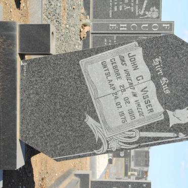 VISSER John G. 1910-1975