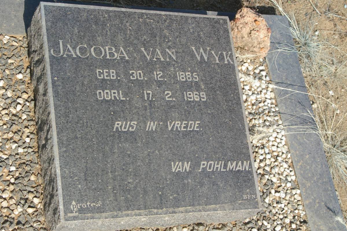WYK Jacoba, van 1885-1969