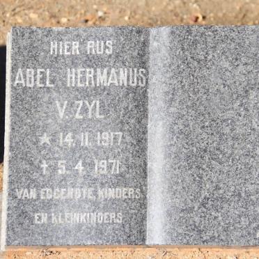 ZYL Abel Hermanus, van 1917-1971