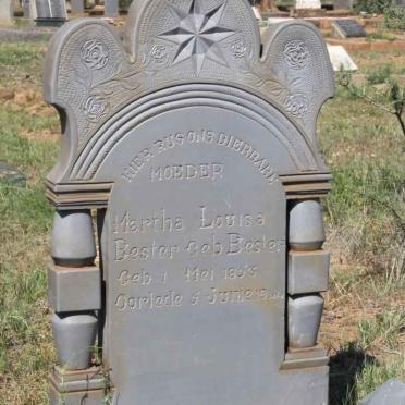 BESTER Martha Louisa nee BESTER 1853-1944