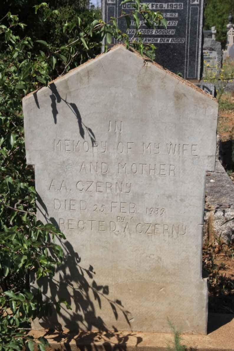 CZERNY A.A. -1939