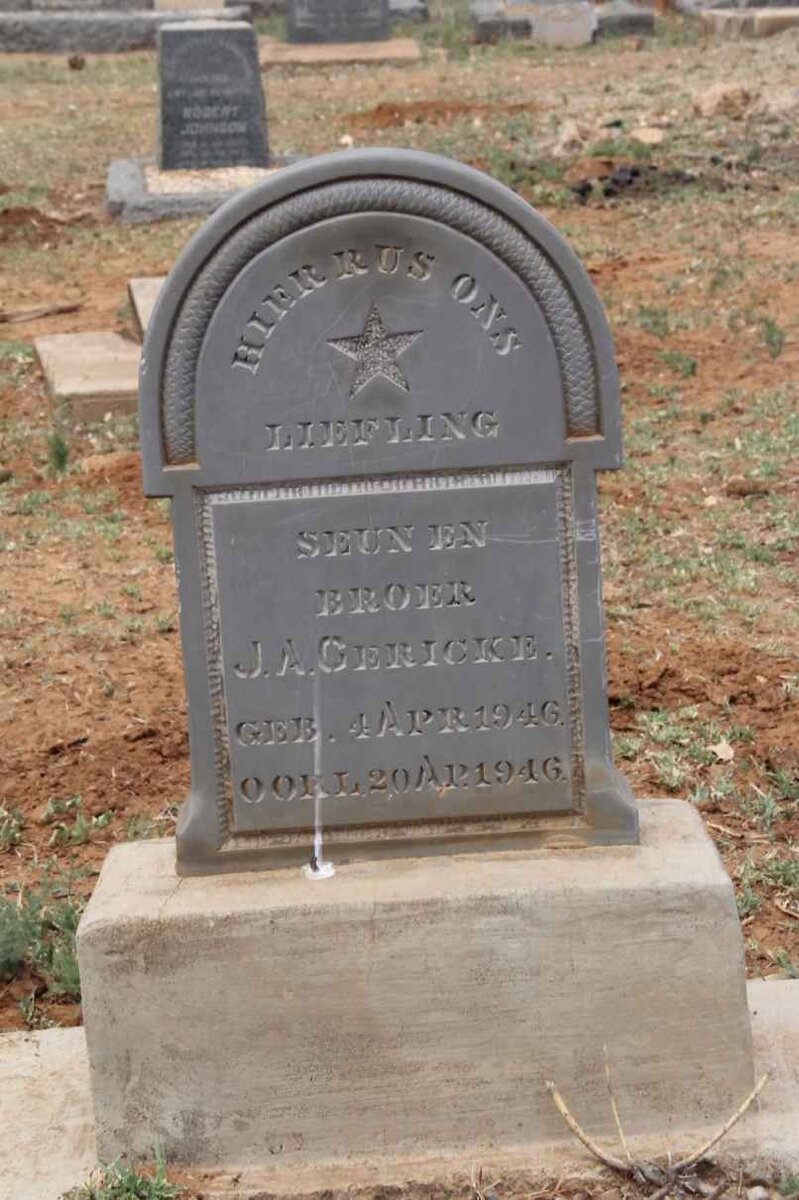 GERICKE J.A. 1946-1946