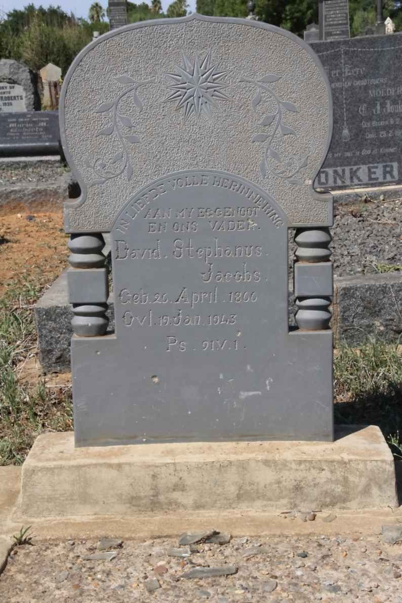 JACOBS David Stephanus 1866-1943