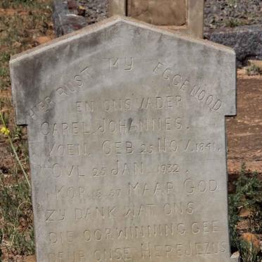 KOEN Carel Johannes 1841-1932