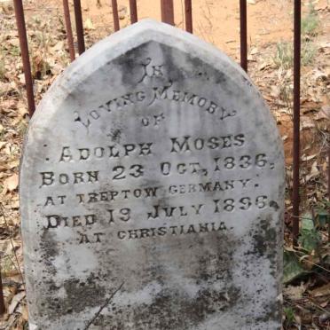 MOSES Adolph 1836-1896