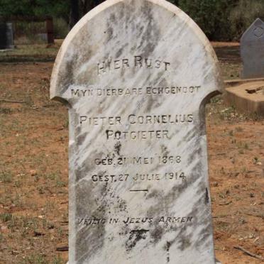 POTGIETER Pieter Cornelius 1868-1914