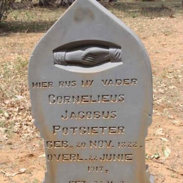 POTGIETER Cornelieus Jacobus 1822-1917