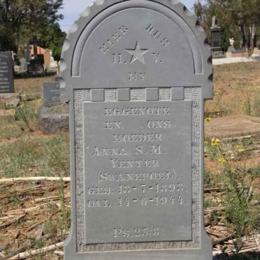 VENTER Anna S.M. nee SWANEPOEL 1893-1944
