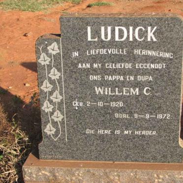 LUDICK Willem C. 1920-1972