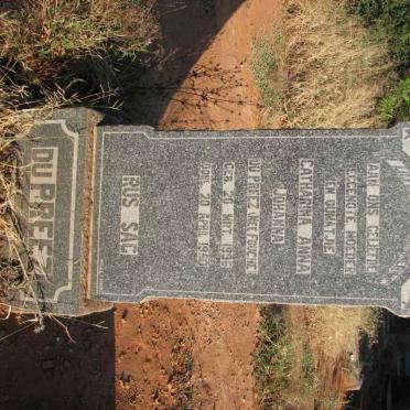 PREEZ Catharina Anna Johanna, du nee FOUCHE 1896-1950