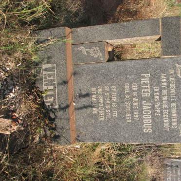 VENTER Pieter Jacobus 1897-1959