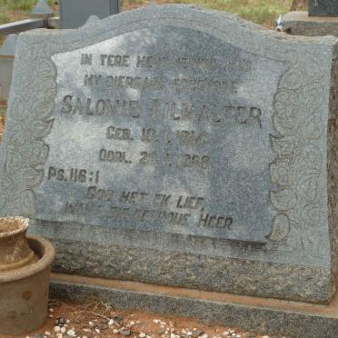 FILMALTER Salomie 1914-1968