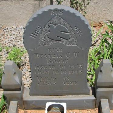 ROODE Beatrix C.W. 1945-1945