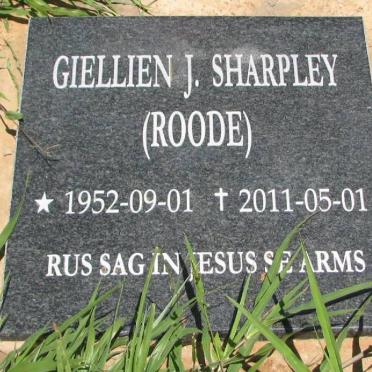ROODE Giellien J. 1952-2011