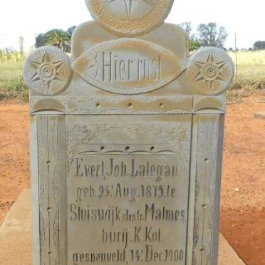 LATEGAN Evert Joh. 1875-1900