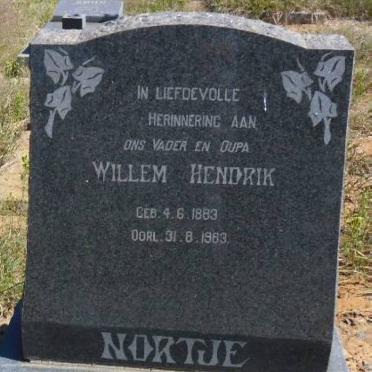 NORTJE Willem Hendrik 1883-1983