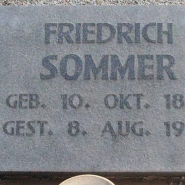 SOMMER Friedrich 1895-1950
