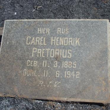 PRETORIUS Carel Hendrik 1885-1942