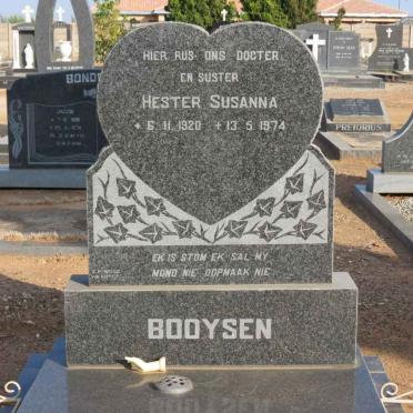 BOOYSEN Hester Susanna 1920-1974