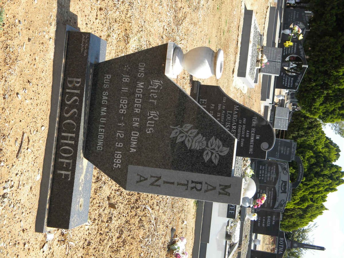 BISSCHOFF Martina 1926-1995