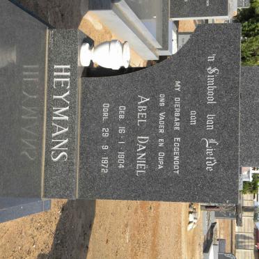 HEYMANS Abel Daniël 1904-1972