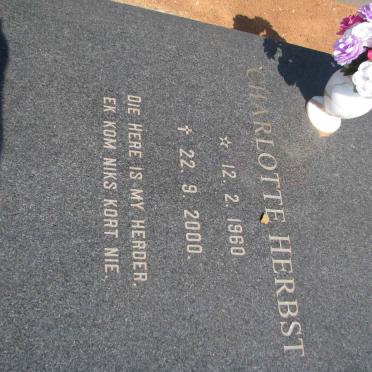 HERBST Charlotte 1960-2000