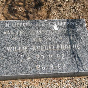 KOEGELENBERG Willie 1962-1962