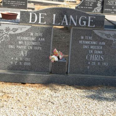 LANGE At, de 1912-1988 &amp; Chris 1913-