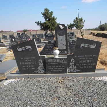 LABUSCHAGNE Philippus A.P. 1903-1998 &amp; Alida H.J. v.d. WALT 1906-1985