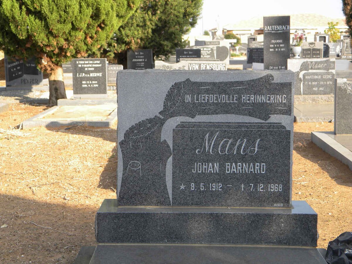 MANS Johan Barnard 1912-1968