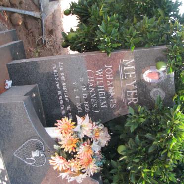 MEYER Johannes Wilhelm 1930-2001