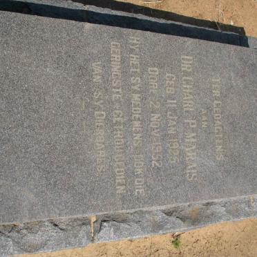 MARAIS Charl P. 1925-1952