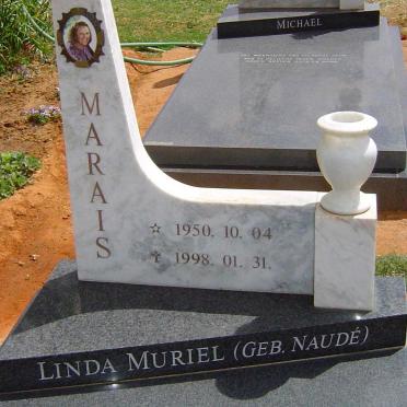 MARAIS Linda Muriel nee NAUDÉ 1950-1998