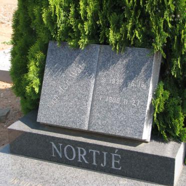 NORTJÉ Van Der Walt 1933-1998