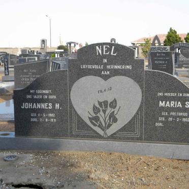 NEL Johannes H. 1902-1971 &amp; Maria S. PRETORIUS 1903-