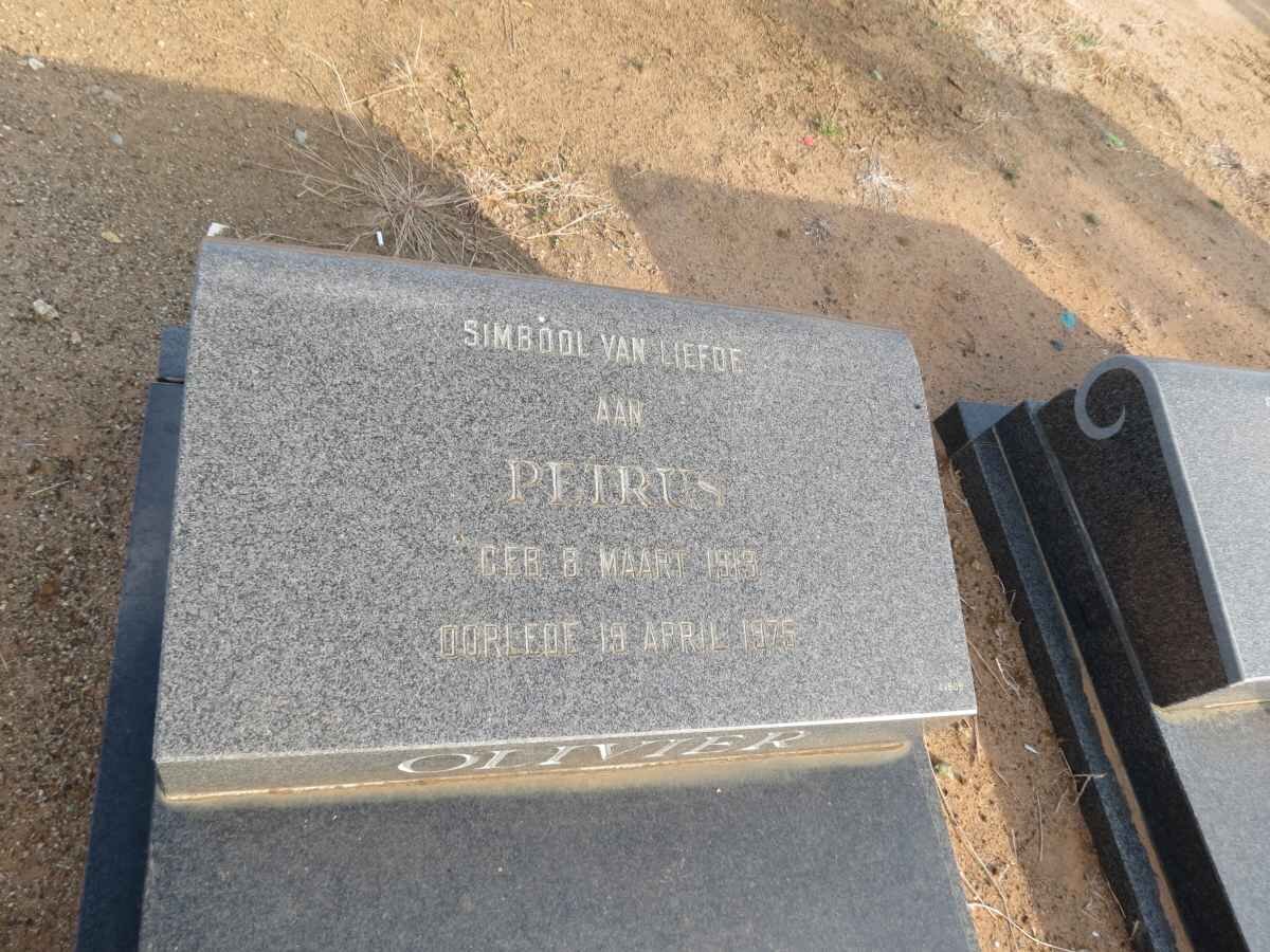 OLIVIER Petrus 1913-1975