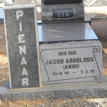 PIENAAR Jacob Arnoldus 1945-1970