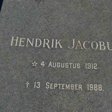 PETERS Hendrik Jacobus 1912-1988 &amp; Martha Louisa TAYLOR 1911-1989