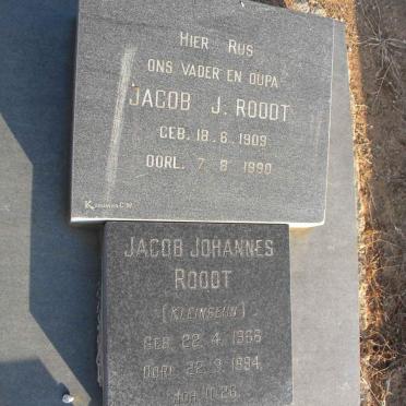 ROODT Jacob J. 1909-1990 :: ROODT Jacob Johannes 1966-1994