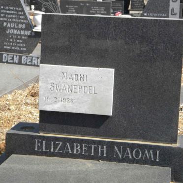 SWANEPOEL Elizabeth Naomi 1926-