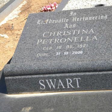 SWART Christina Petronella 1921-2006