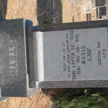 STEYN Joey 1912-1995