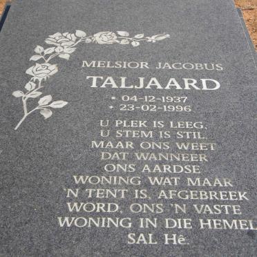 TALJAARD Melsior Jacobus 1937-1996