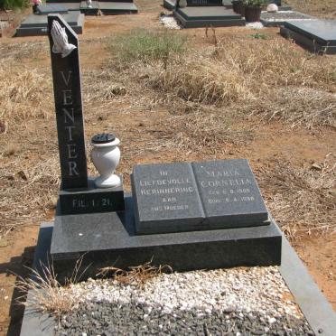 VENTER Maria Cornelia 1908-1998